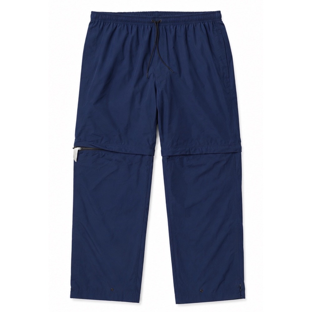 Zero Restriction GORE-TEX Convertible Pants Navy Blue Waterproof Zip Off Mens